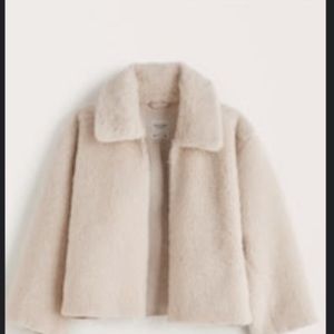 Abercrombie Faux Shearling Trucker Jacket